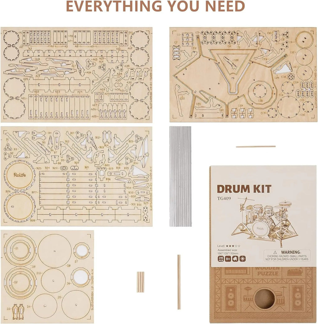 Drum Kit - DIY Model Kit