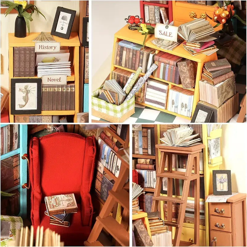 Sam's Study - DIY Miniature House Kit