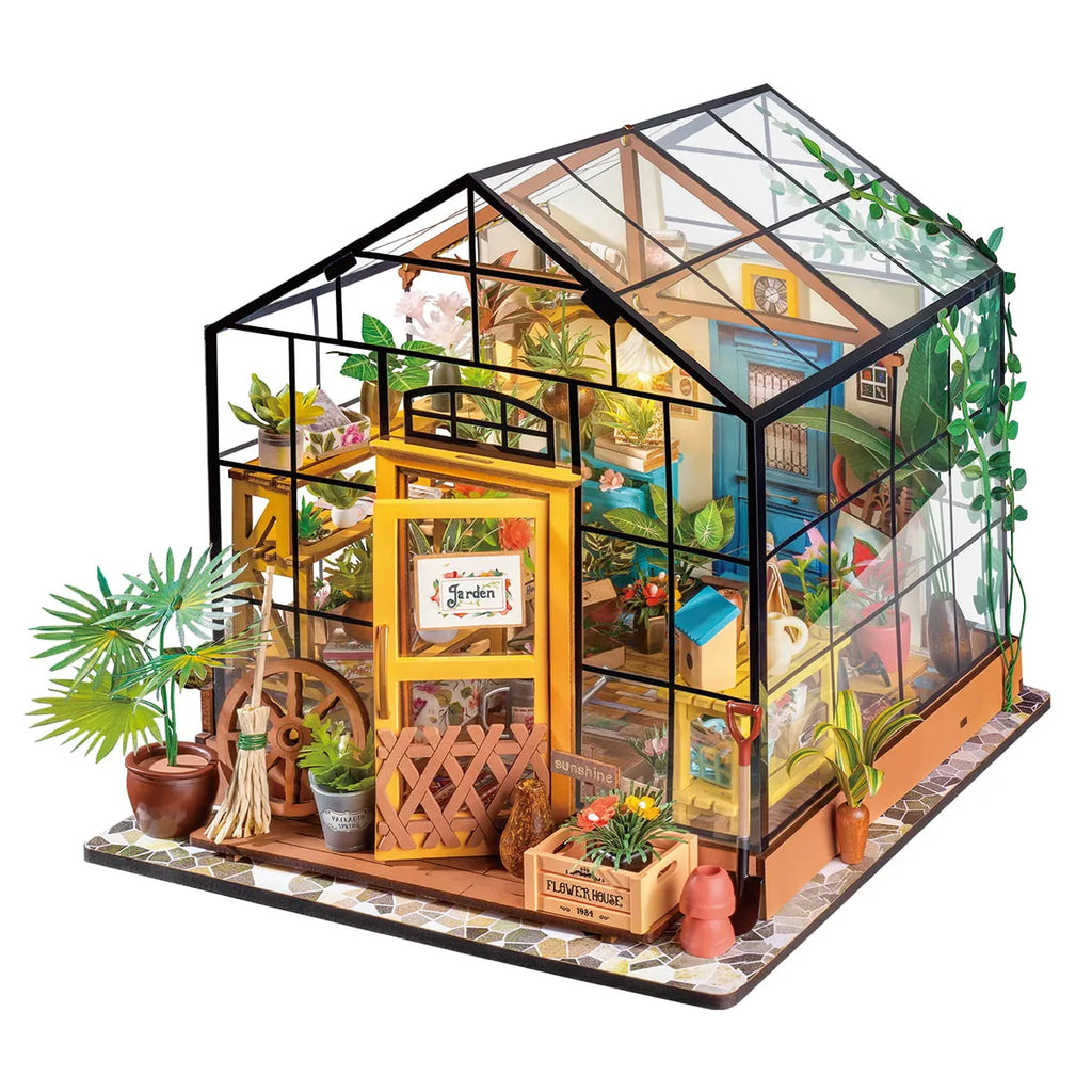 Flower House - DIY Miniature House Kit