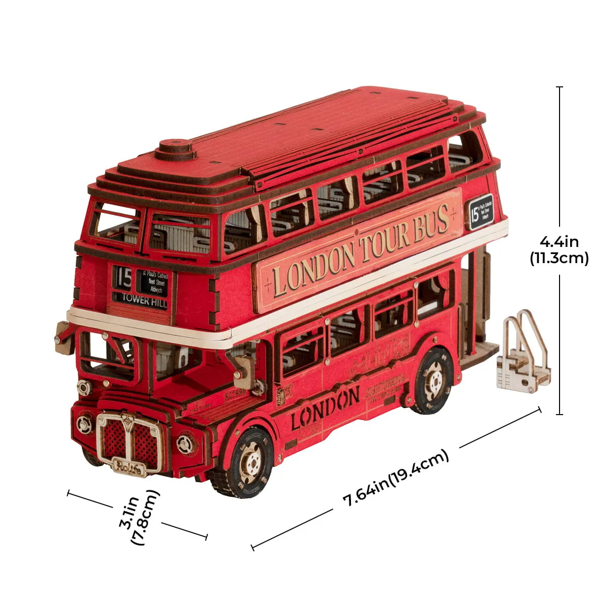London Tour Bus - DIY Model Kit