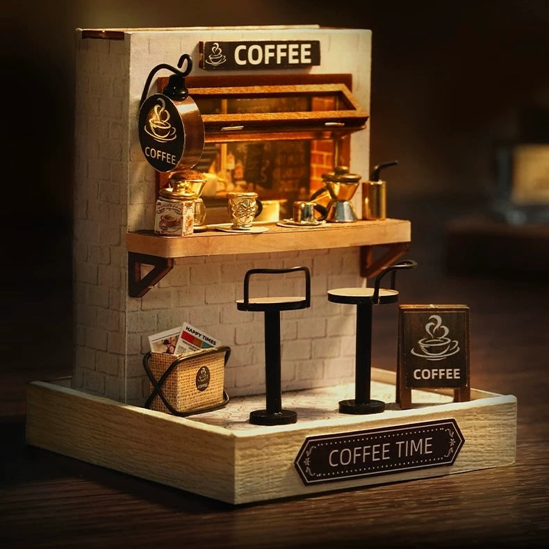 Coffee Time - DIY Miniature House Kit