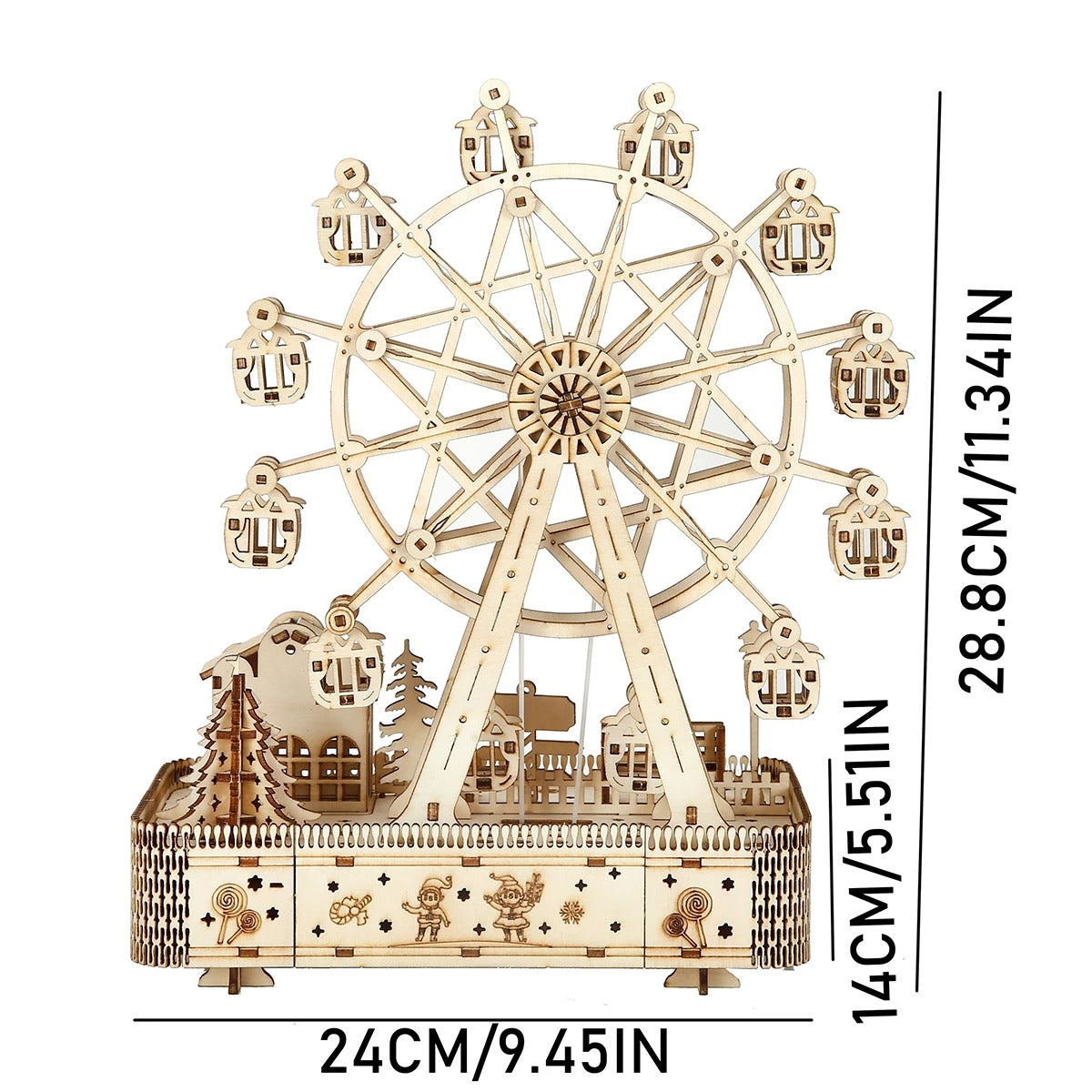 Ferris Wheel DIY Model Kit