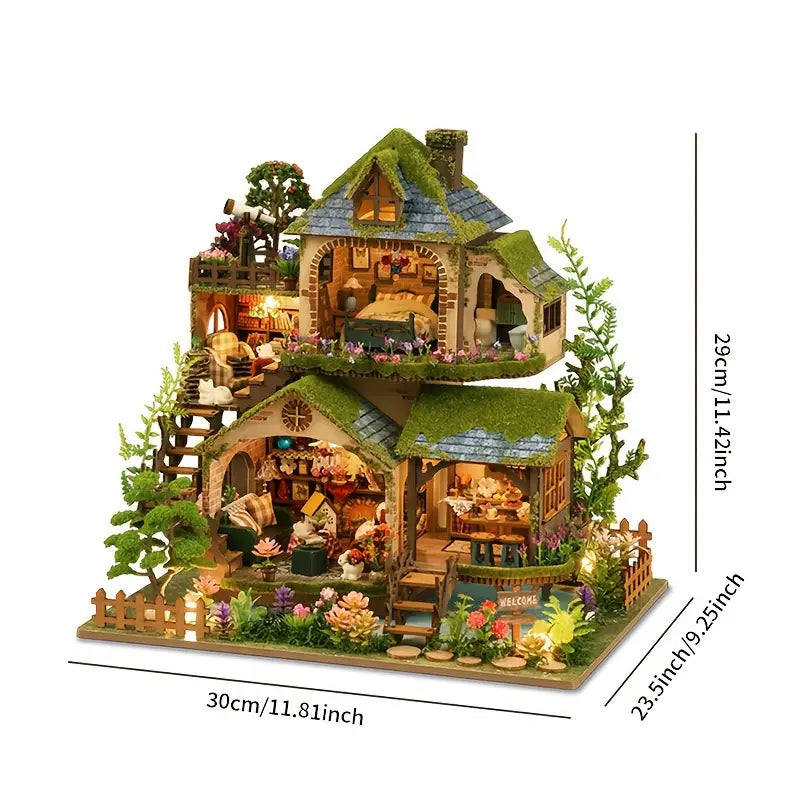 Forest Adventures - DIY Miniature House Kit