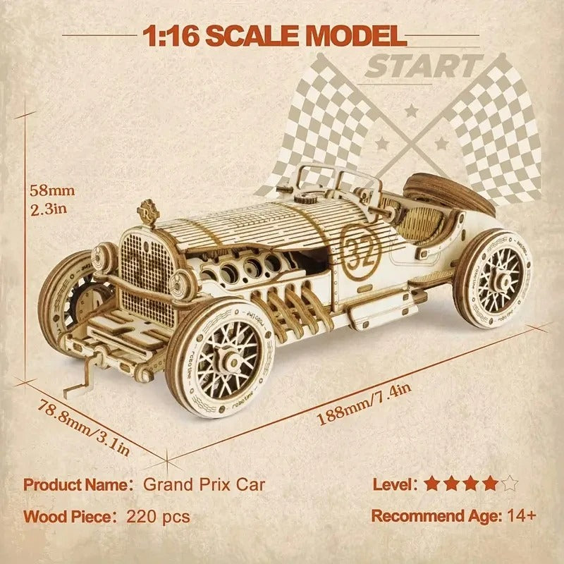 Grand Prix Racer DIY Model Kit