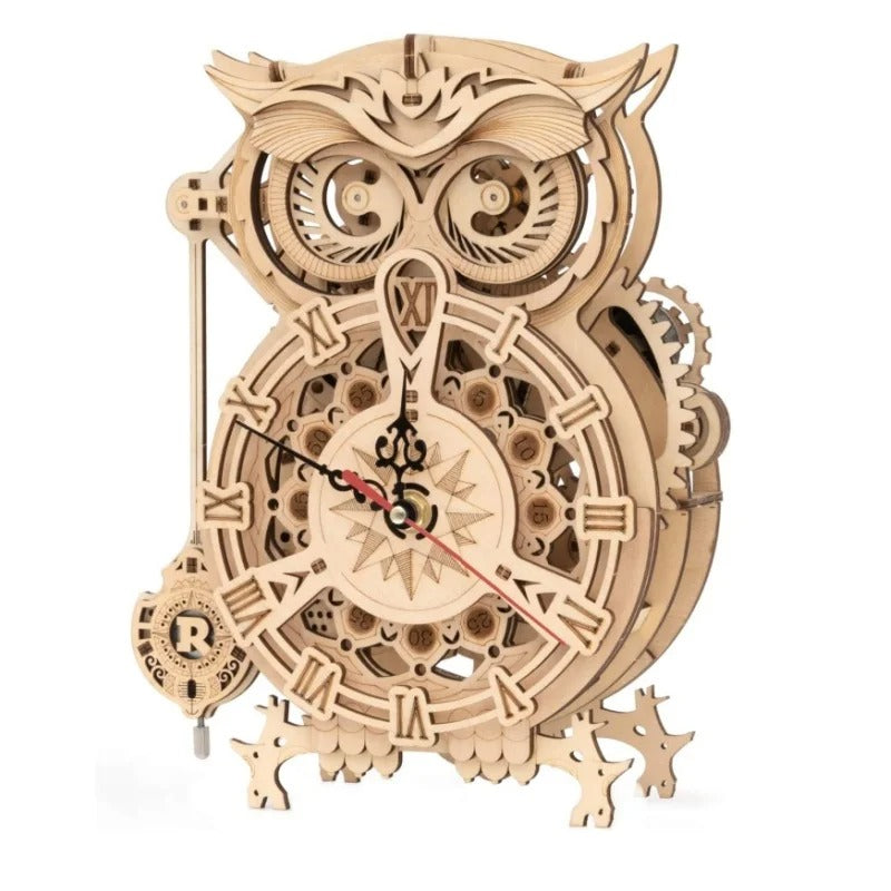 Owl Clock - DIY Model Kit