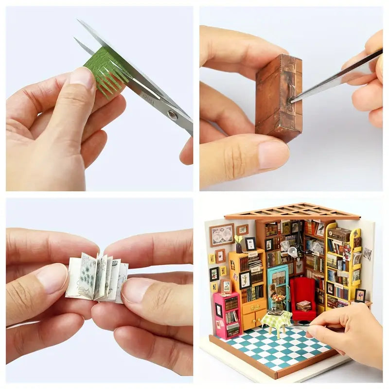Sam's Study - DIY Miniature House Kit
