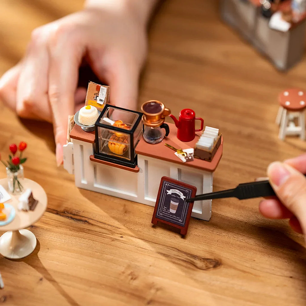 Coffee Shop - DIY Miniature House Kit