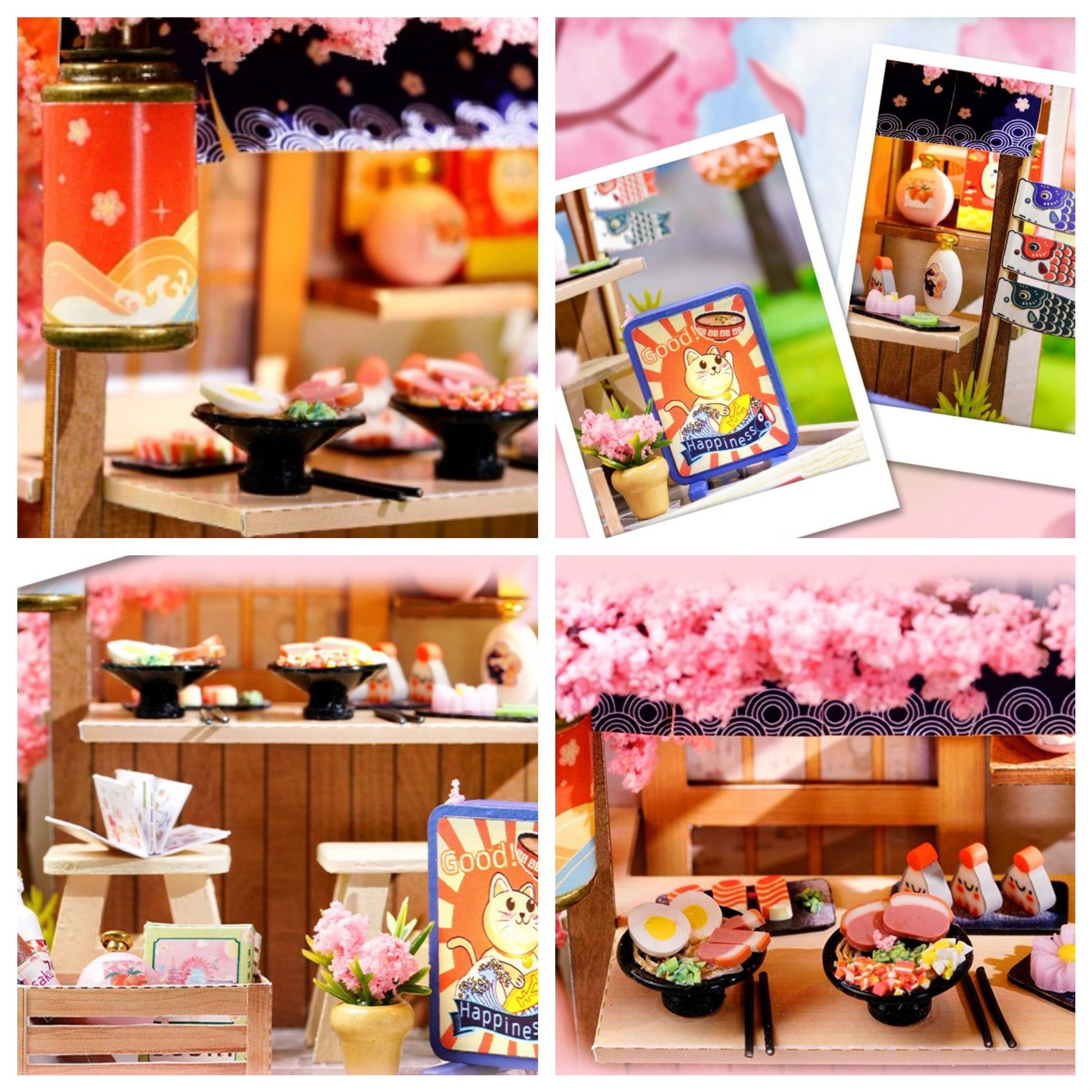 Sakura Noodle Shop - DIY Miniature House Kit
