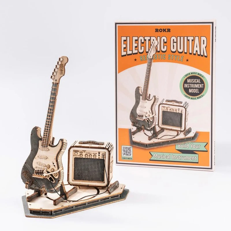 Electric Guitar & Amp - DIY Model Kit