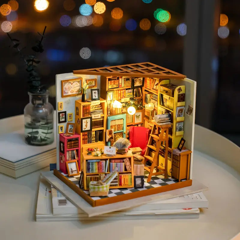 Sam's Study - DIY Miniature House Kit