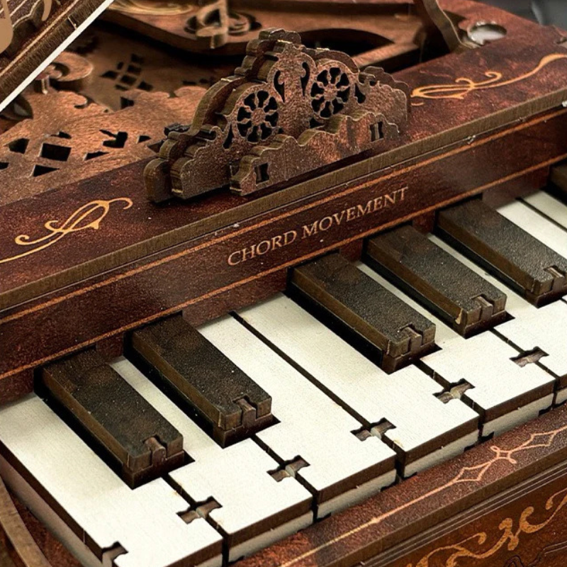 Retro Piano - DIY Model Kit