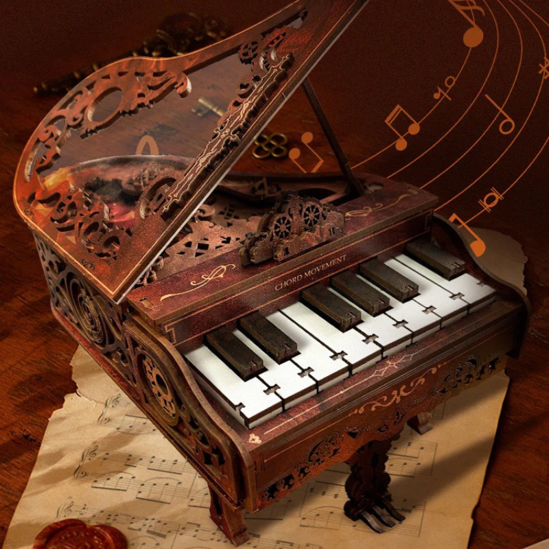 Retro Piano - DIY Model Kit