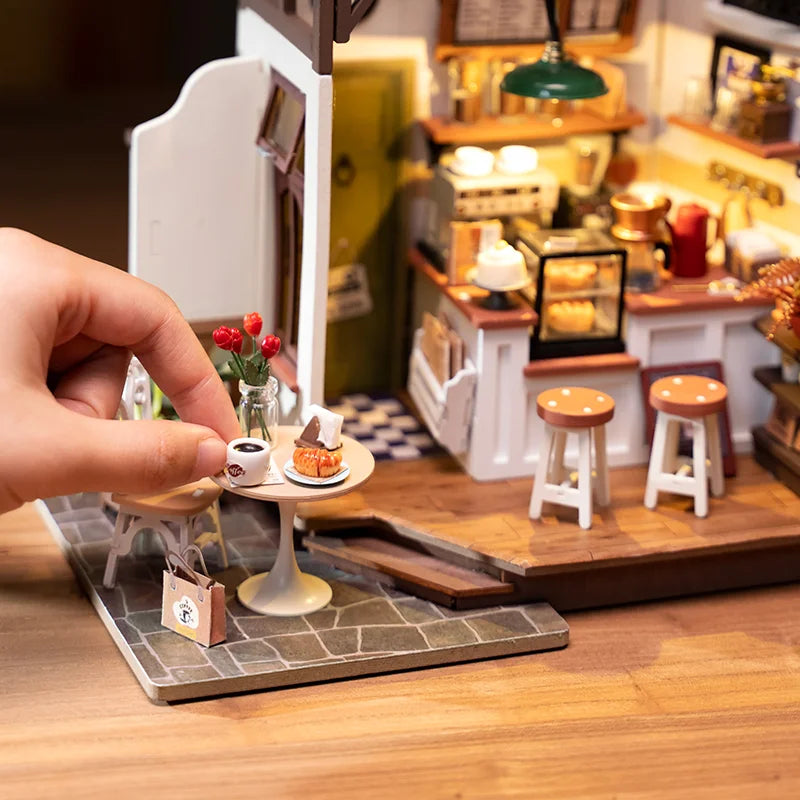 Coffee Shop - DIY Miniature House Kit