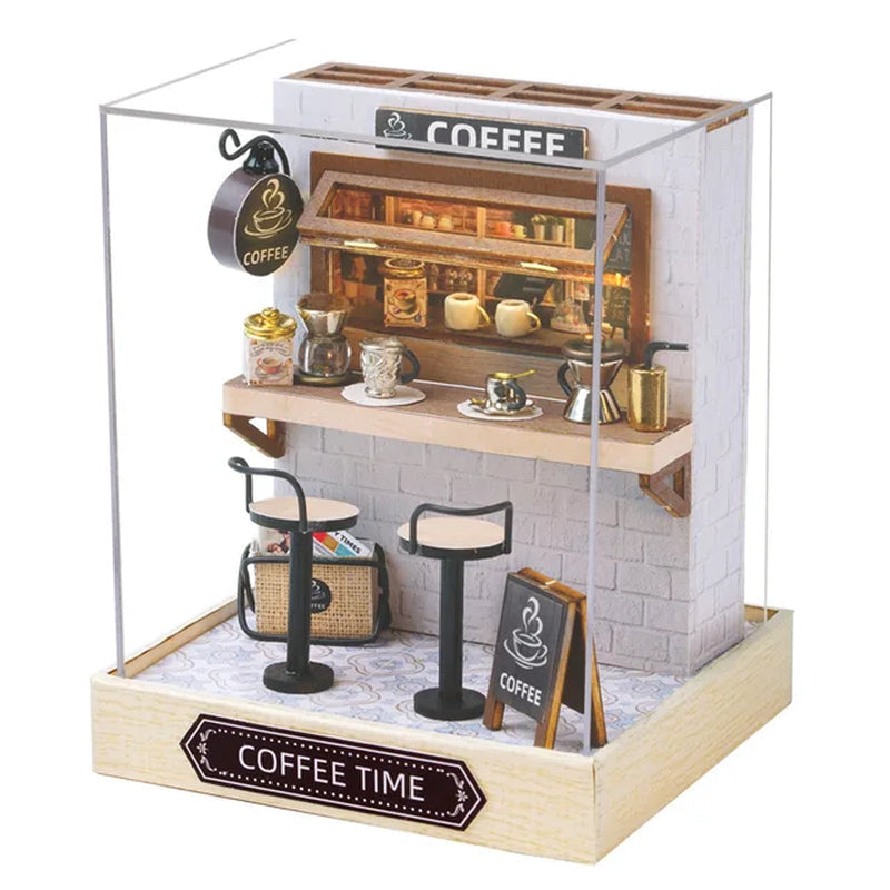 Coffee Time - DIY Miniature House Kit