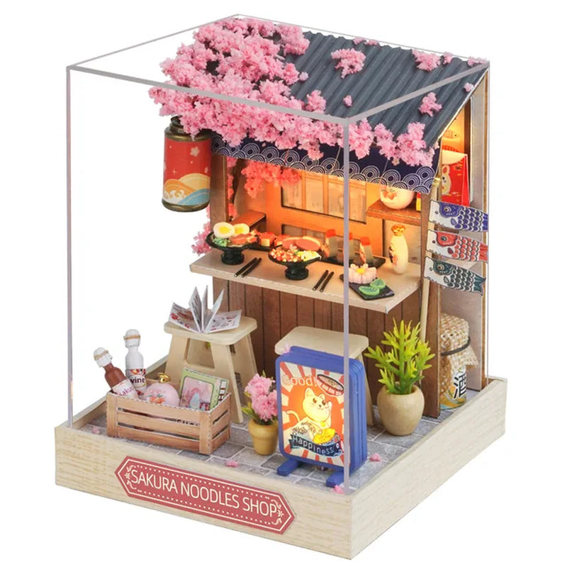 Sakura Noodle Shop - DIY Miniature House Kit