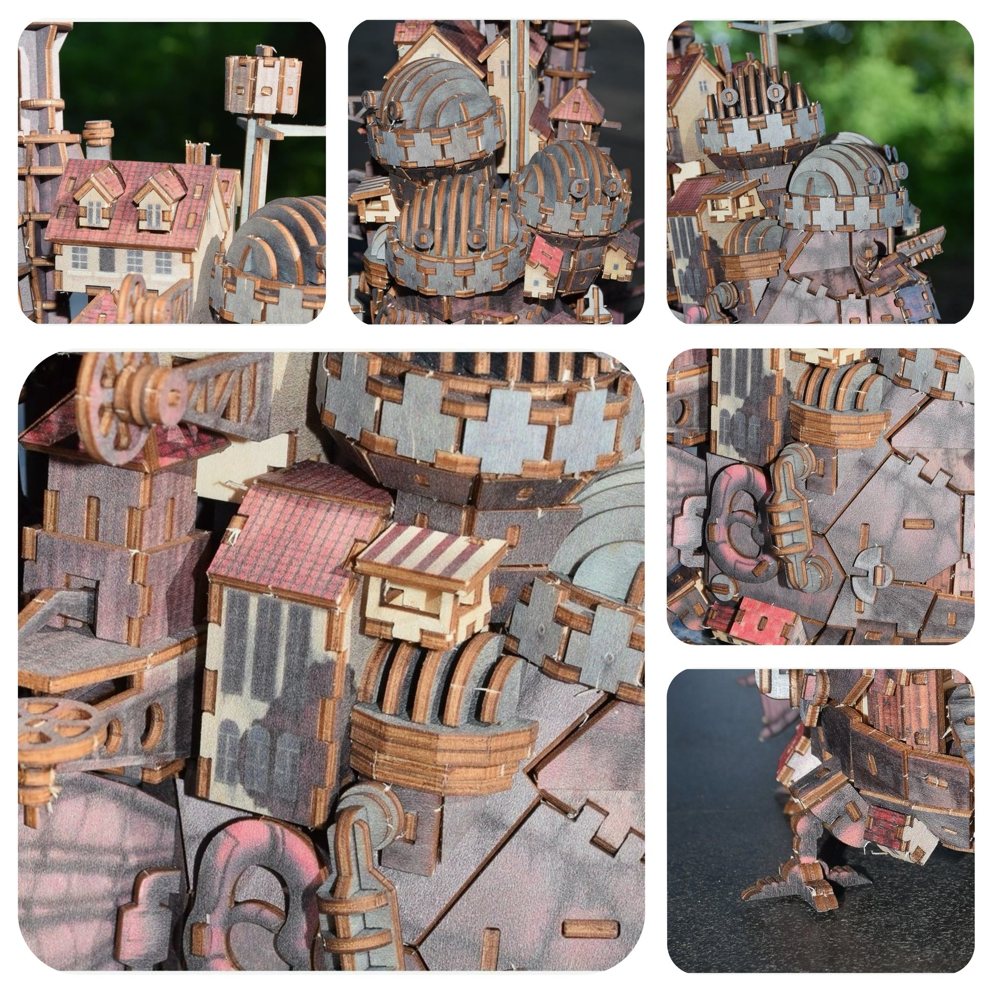 Howl's Moving Castle DIY Miniature